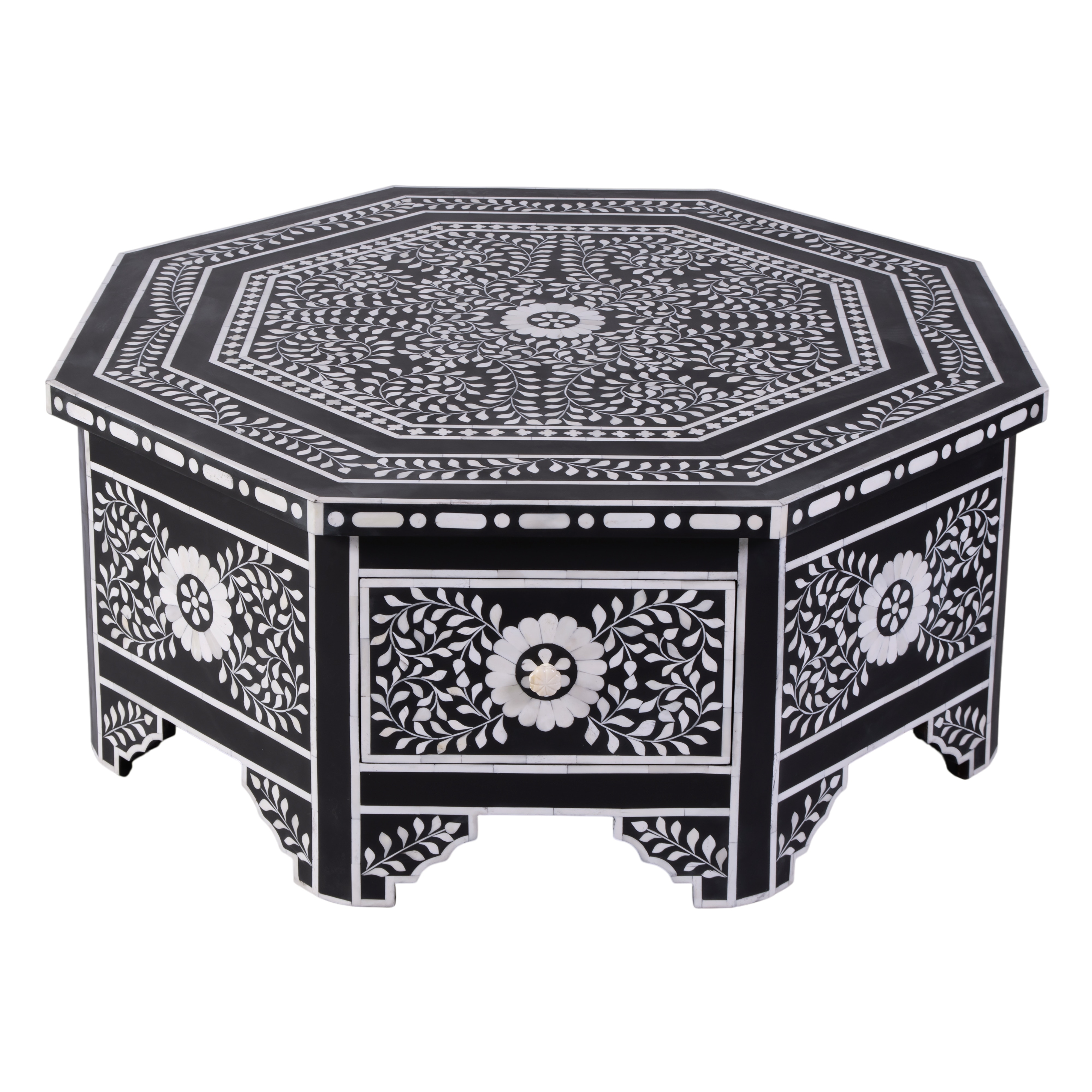 Blackwell Black Bone Coffee Table - Image 0