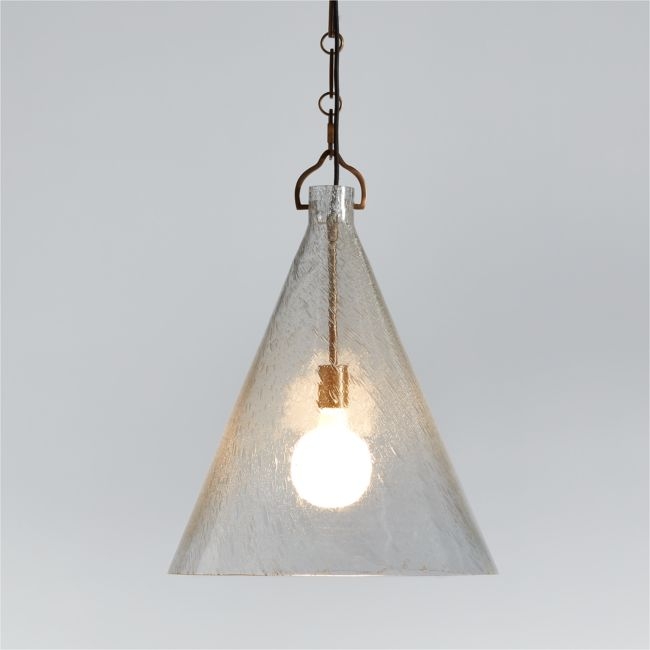 Artesa Oversized Glass Pendant Light 19.5" - Image 0