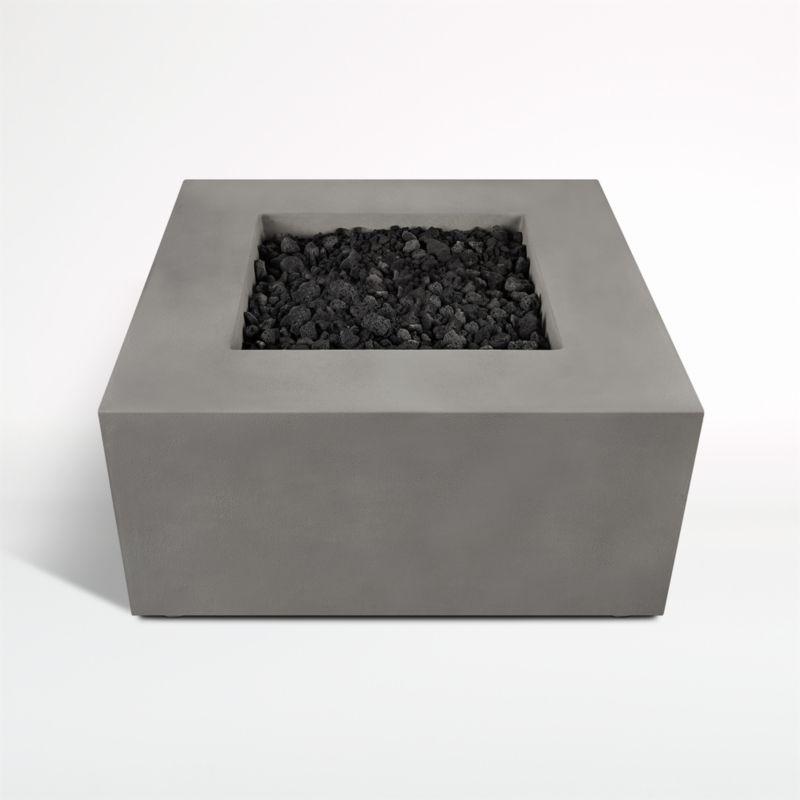 Plateau Square Outdoor Propane Fire Pit Table - Image 3