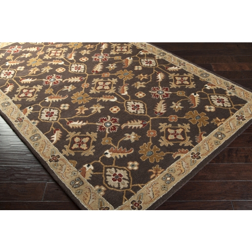 Caesar Brown Indoor 12' x 15' Handmade Rug - Image 5