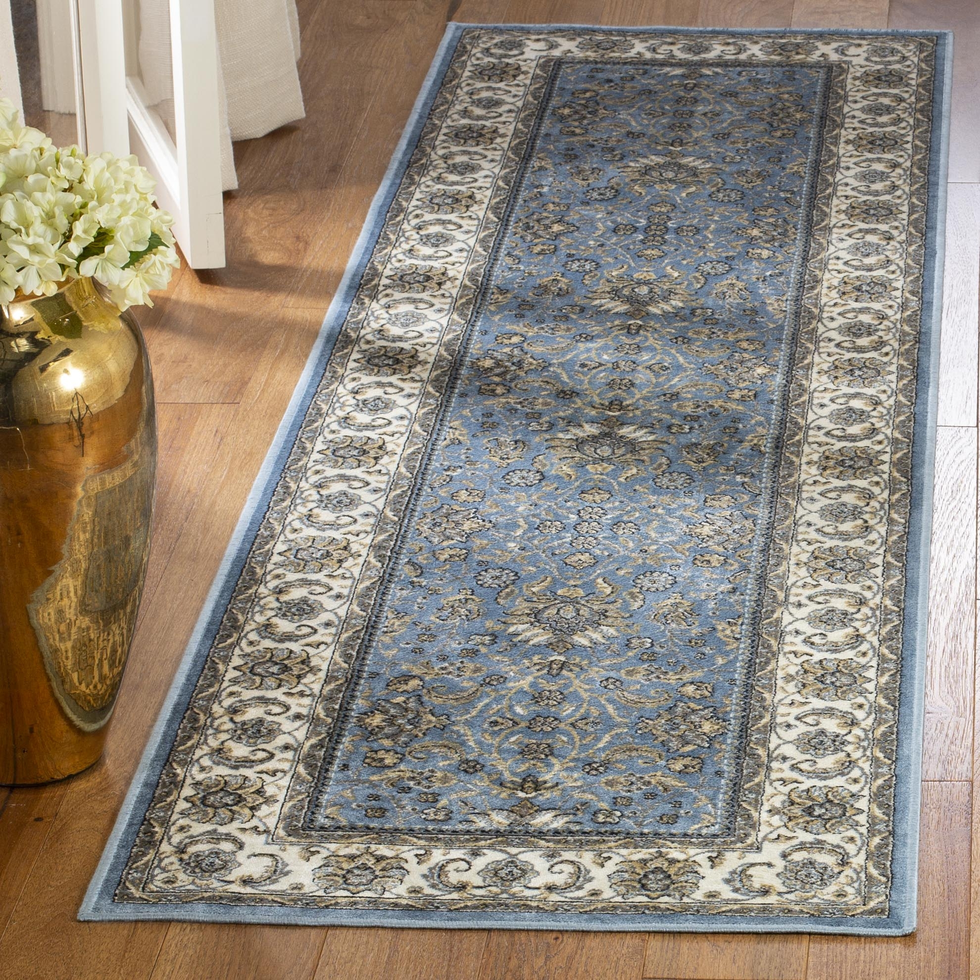Arlo Home Woven Area Rug, ATL671L, Blue/Ivory,  2' 2" X 3' 7" - Image 1
