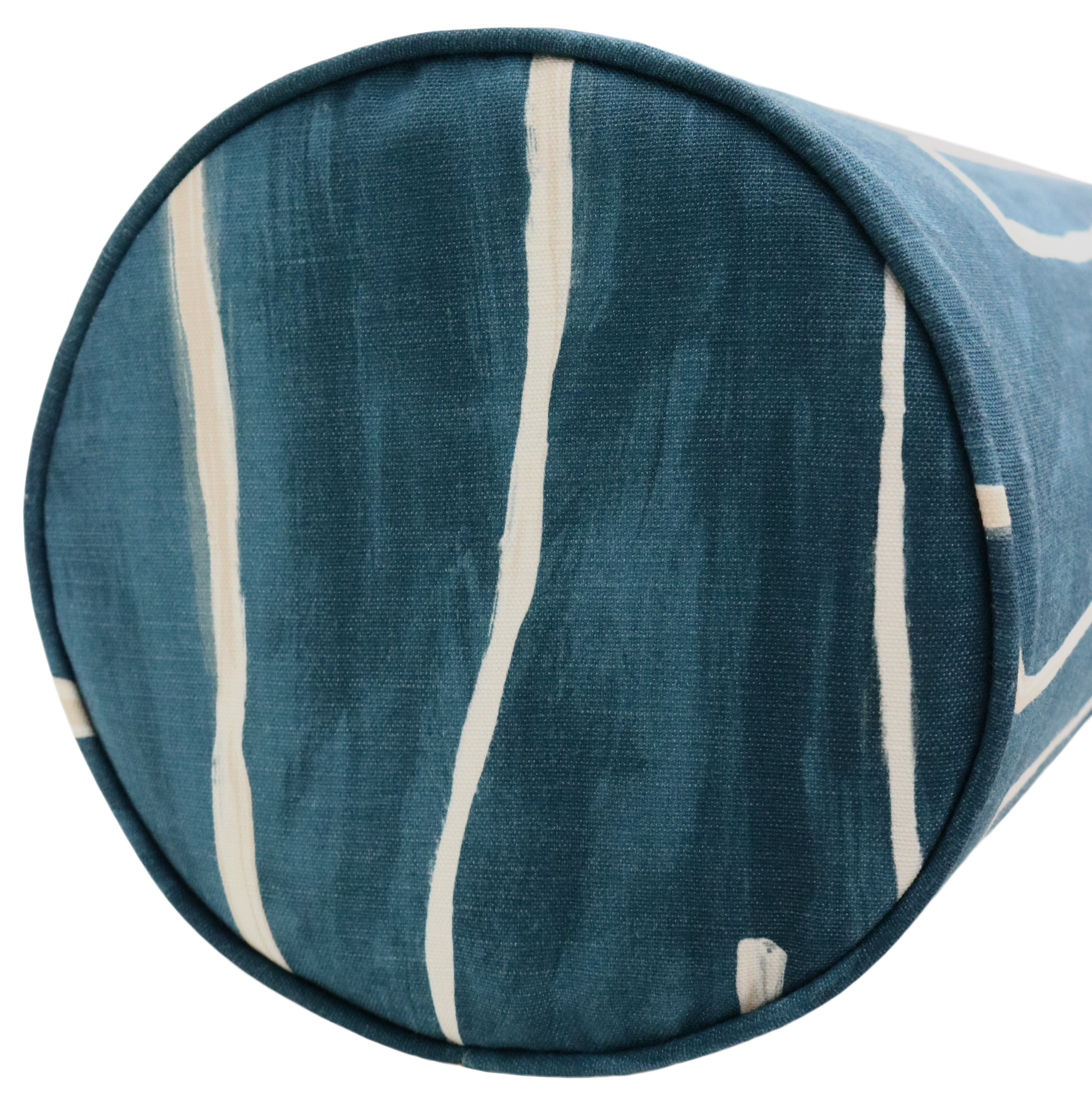 THE BOLSTER :: GRAFFITO // TEAL + PEARL | KELLY WEARSTLER - BY THE YARD - Image 1
