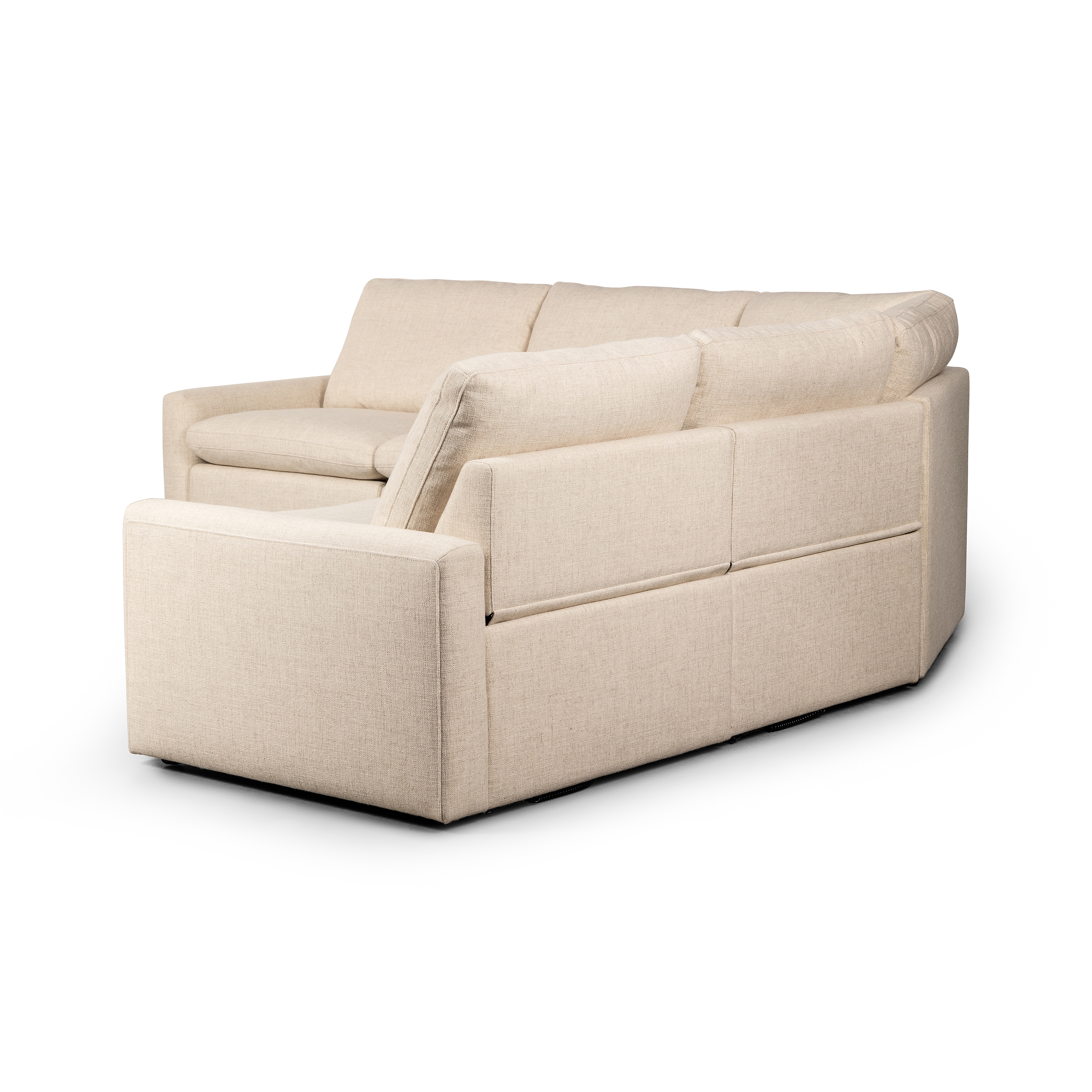 Tillery Power Recliner 5-Piece Sectional - Antigo Natural - Image 3