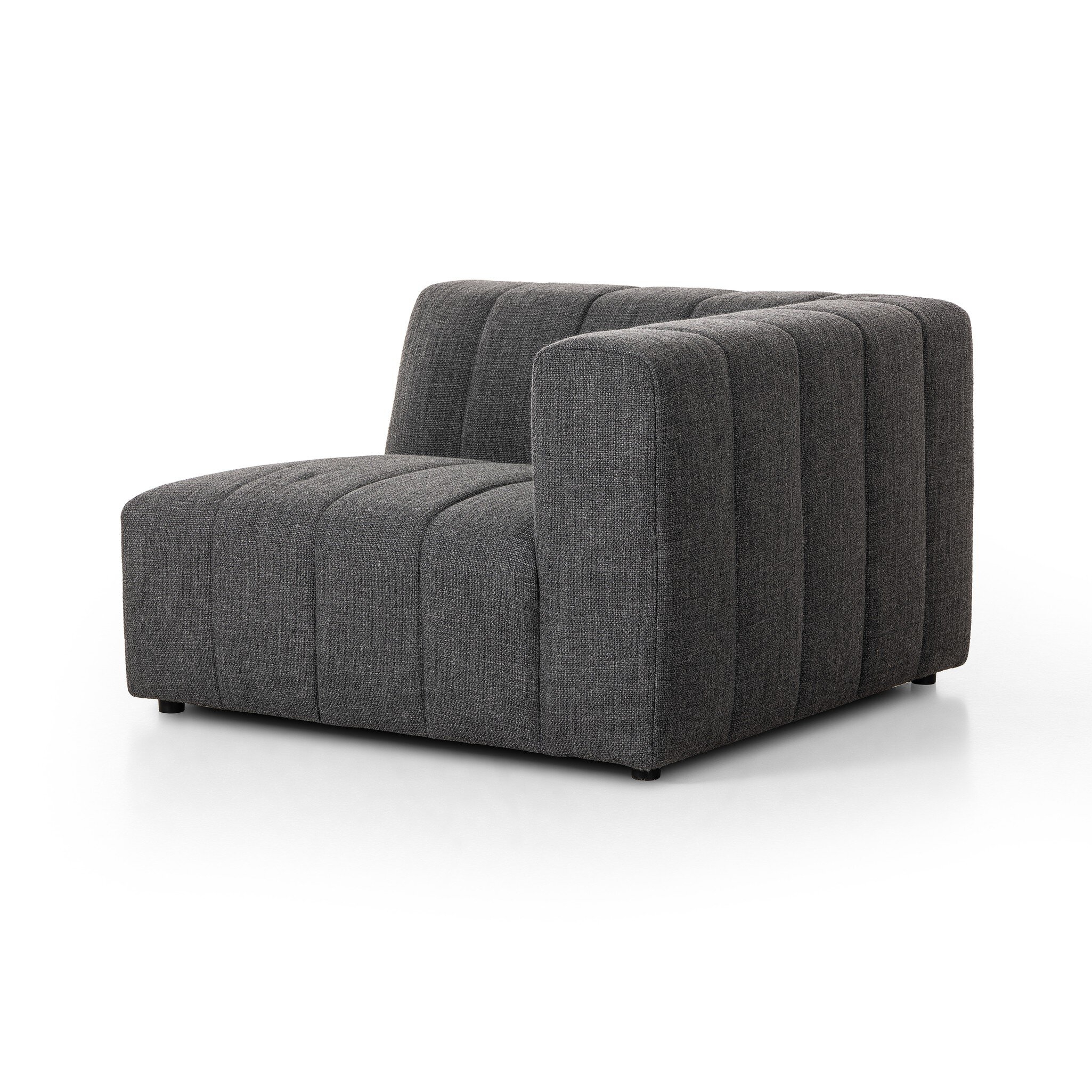 Build Your Own: Langham Channeled Sectional - Saxon Charcoal - Image 0