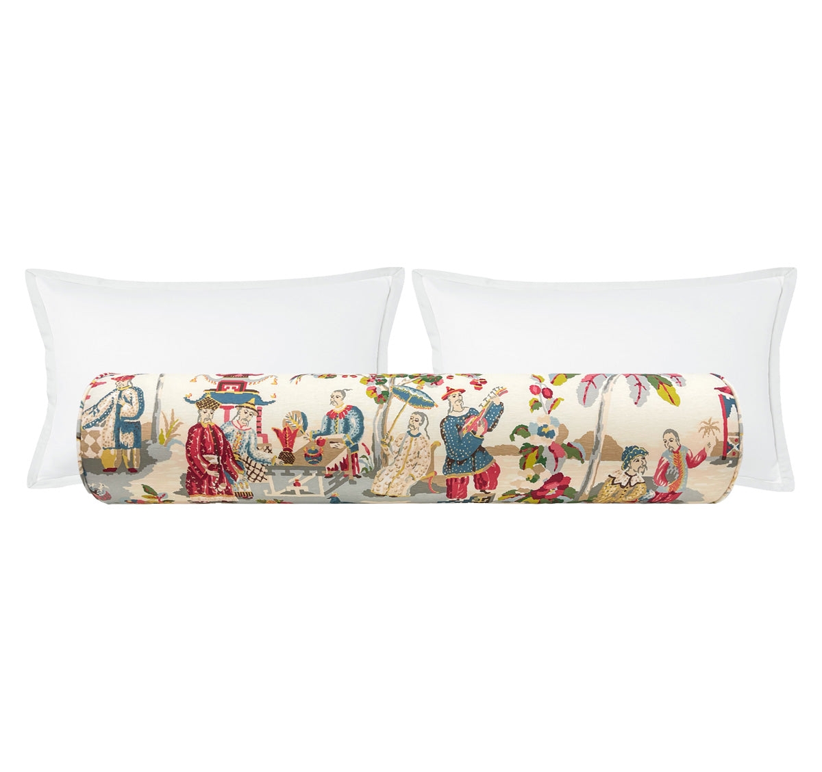 THE BOLSTER :: XIAN // PRUSSIAN | BRUNSCHWIG & FILS - TWIN // 9" X 24" - Image 0