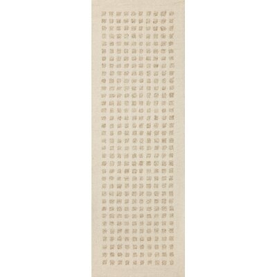 Polly Checkered Ivory/Natural Area Rug - Image 0