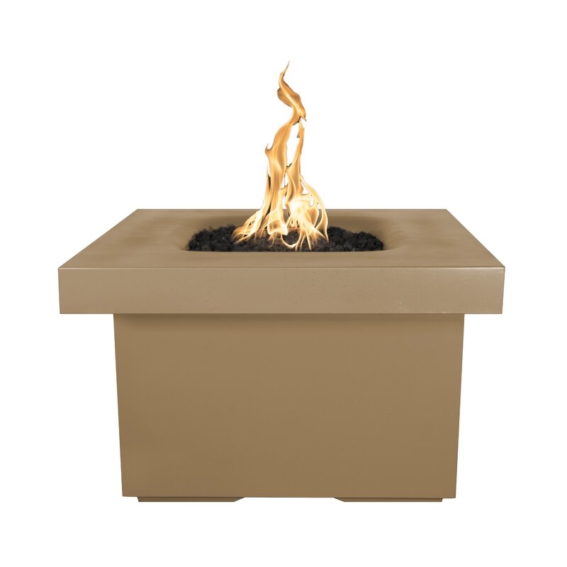 The Outdoor Plus Ramona Concrete Fire Pit Table - Image 0