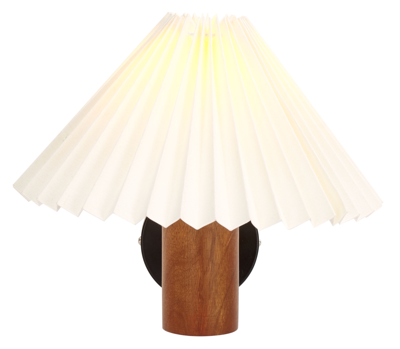 Luli Wall Sconce - Walnut / Black - Safavieh - Image 2