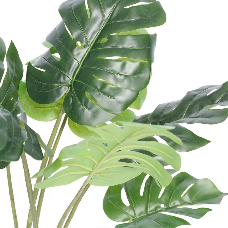 Artificial Philodendron Tree in Pot - Image 2