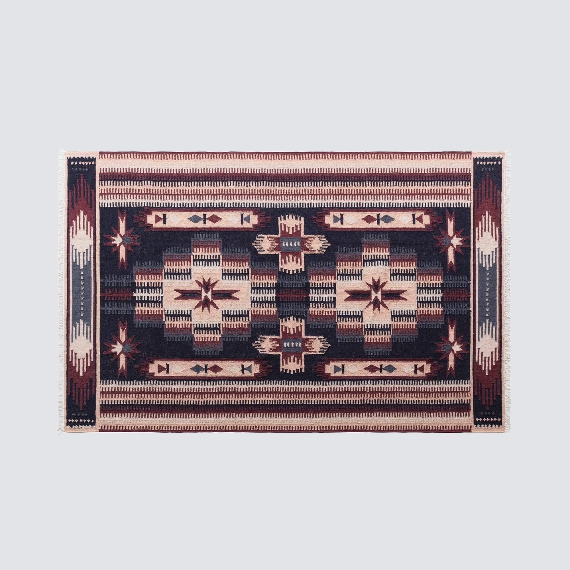 The Citizenry Keya Handwoven Area Rug | 10' x 14' | Made You Blush - Image 0