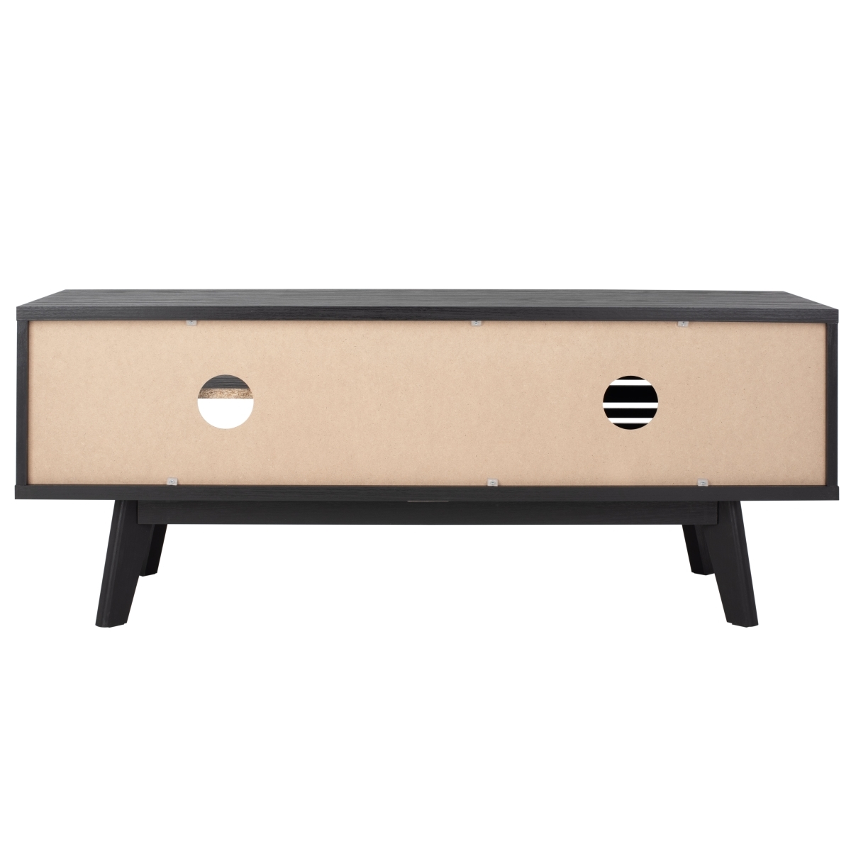 Aurelio 1 Shelf Media Stand - Black - Safavieh - Image 8