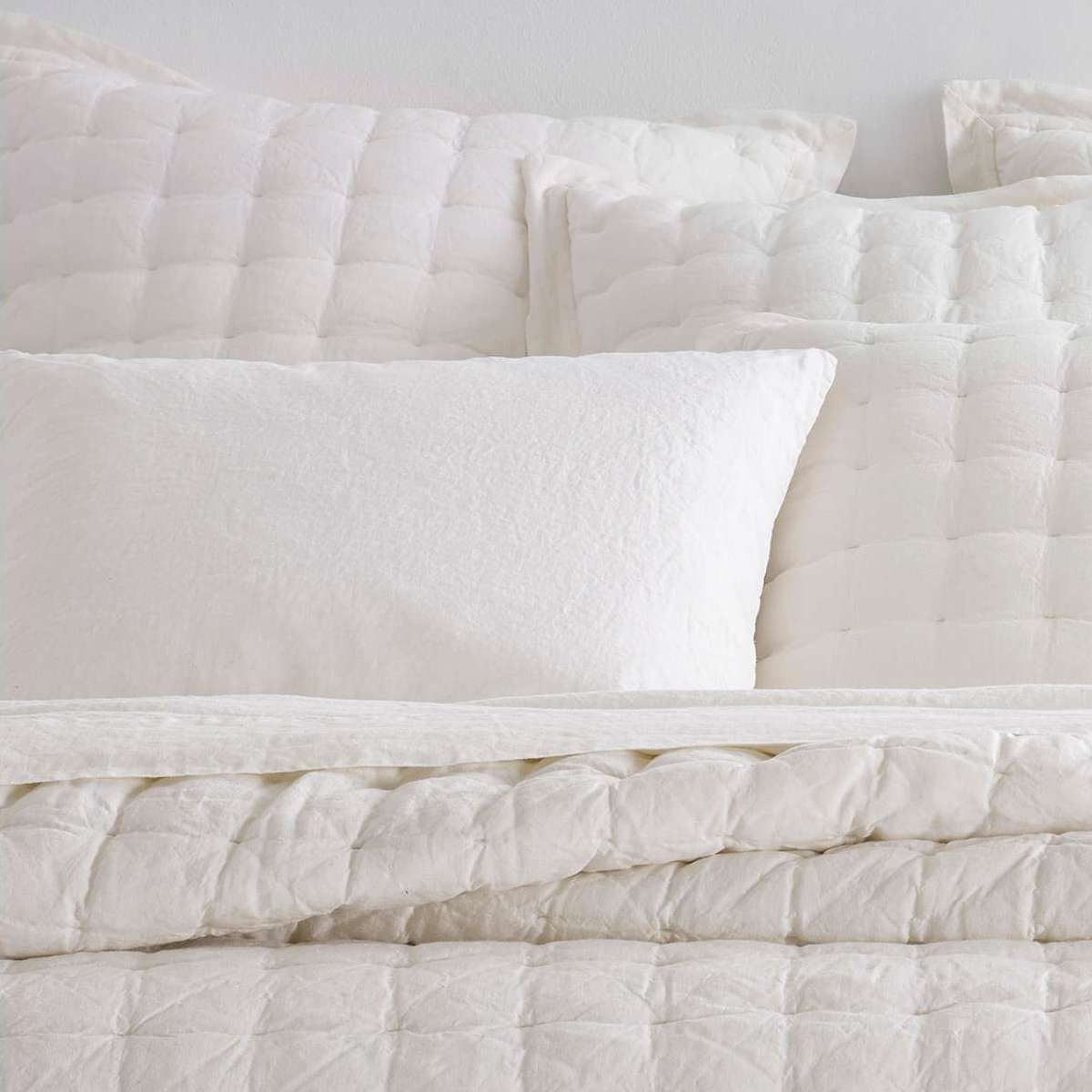 Lush Linen Ivory Sham - Image 0