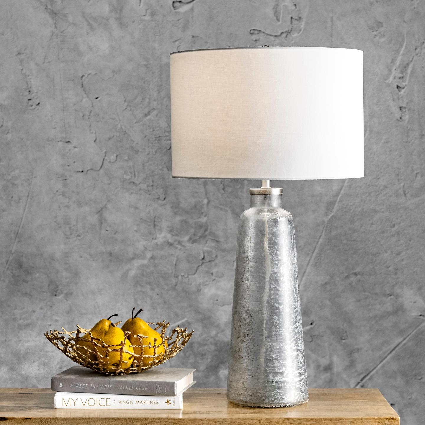 Clay 28" Glass Table Lamp - Image 2
