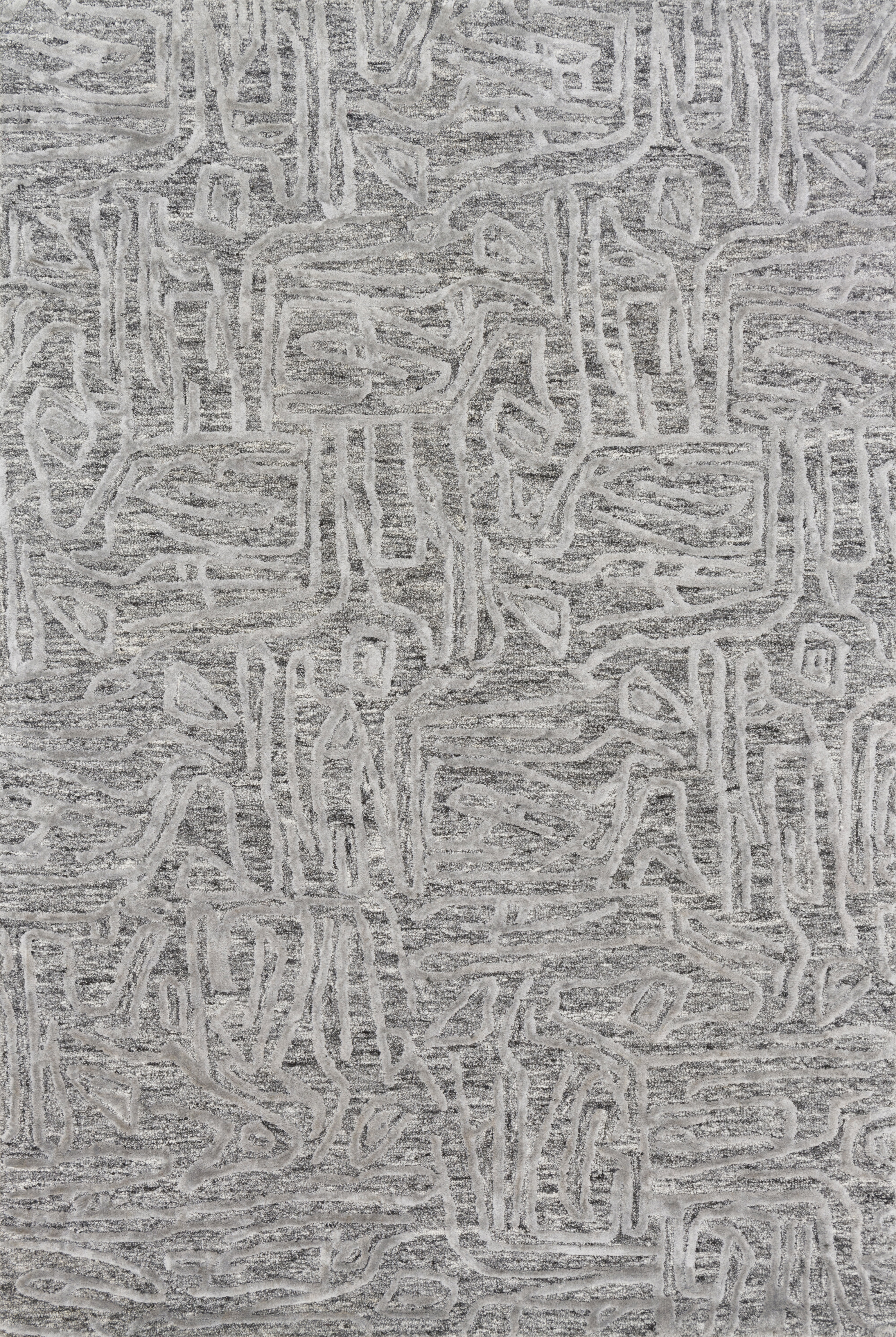 Loloi Juneau Grey / Grey 7'-9" x 9'-9" - Image 0
