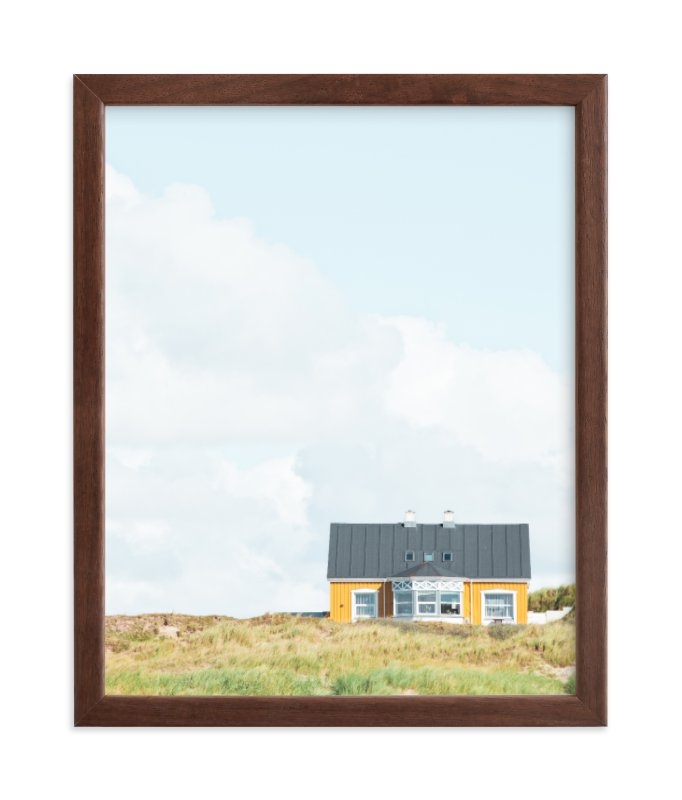 Yellow House At The Hill Limited Edition Fine Art Print 1 - Image 0