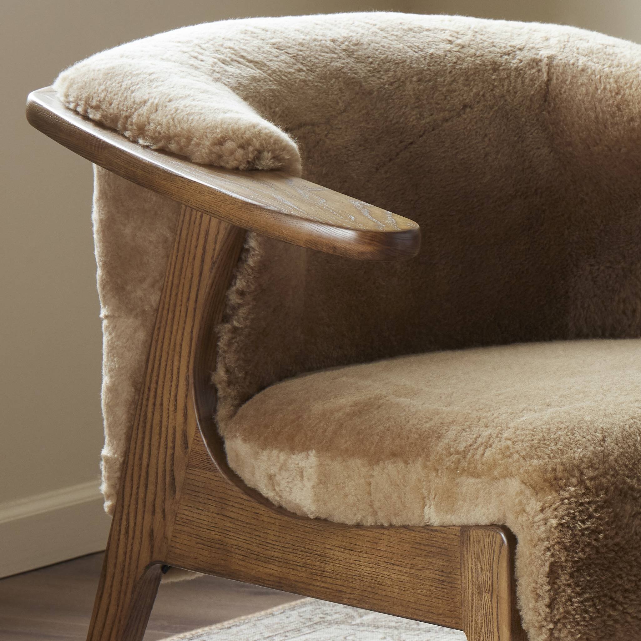 Fabian Chair - Desert Shearling - Image 11