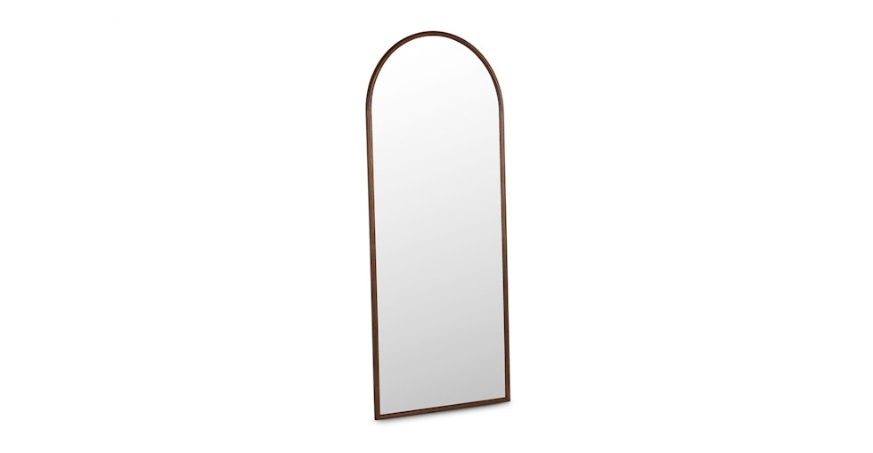 Laud Floor Mirror - Walnut - Image 0