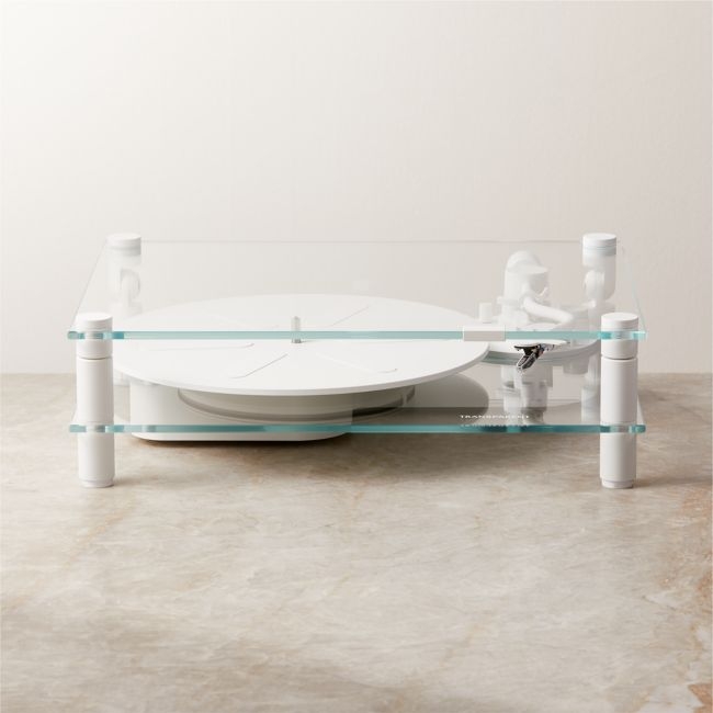 Transparent Sound White Turntable - Image 0