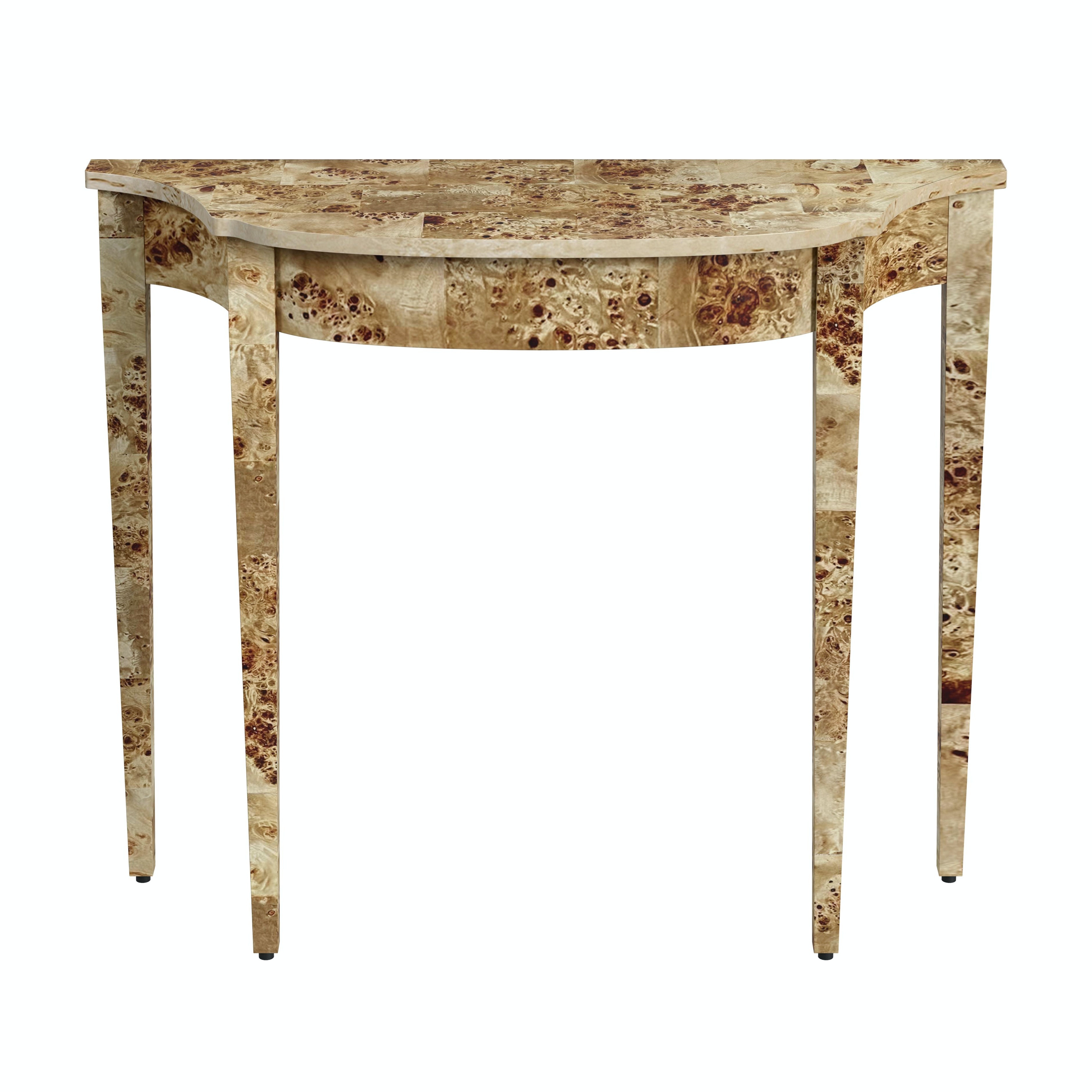 Chester Light Burl Console Table - Image 0