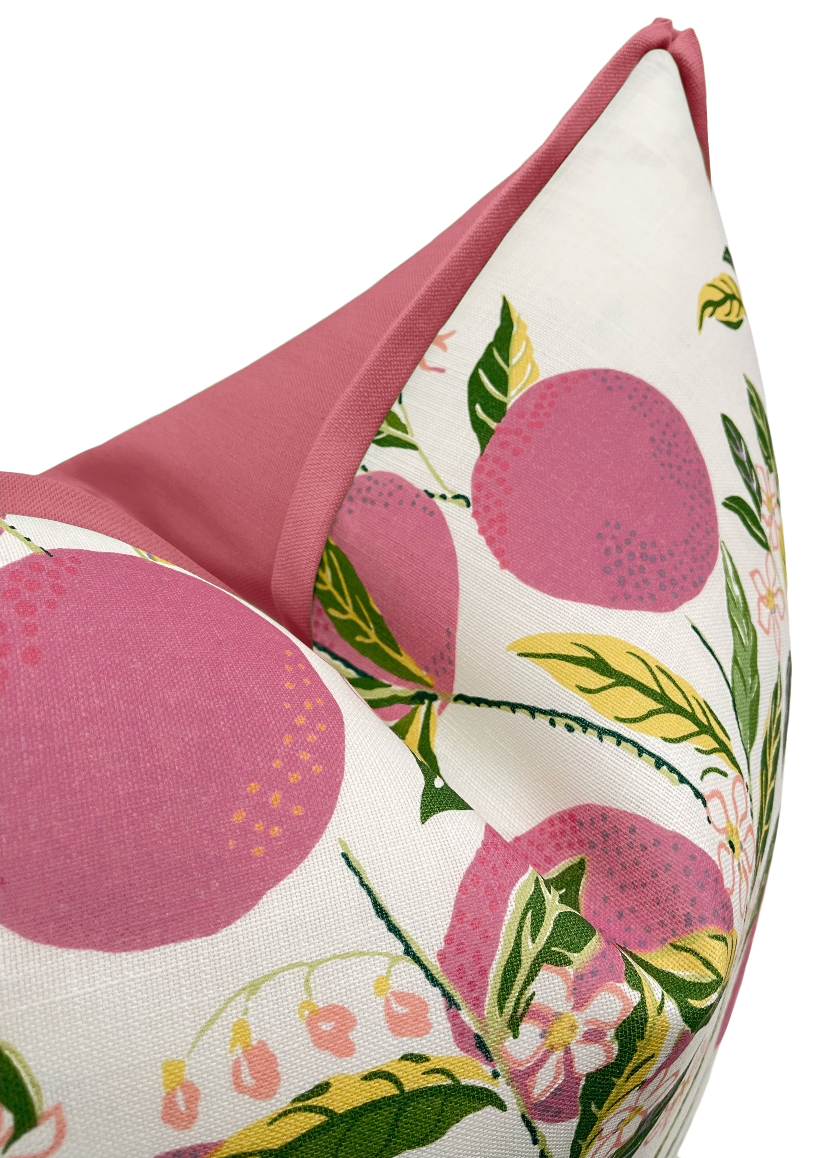 CITRUS GARDEN // ROSÉ PINK | SCHUMACHER - 20" X 20" / BUTTERFLY FLANGE / Rosé Pink - Image 0