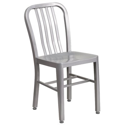 Phineas Metal Slat Back Side Chair - Image 0