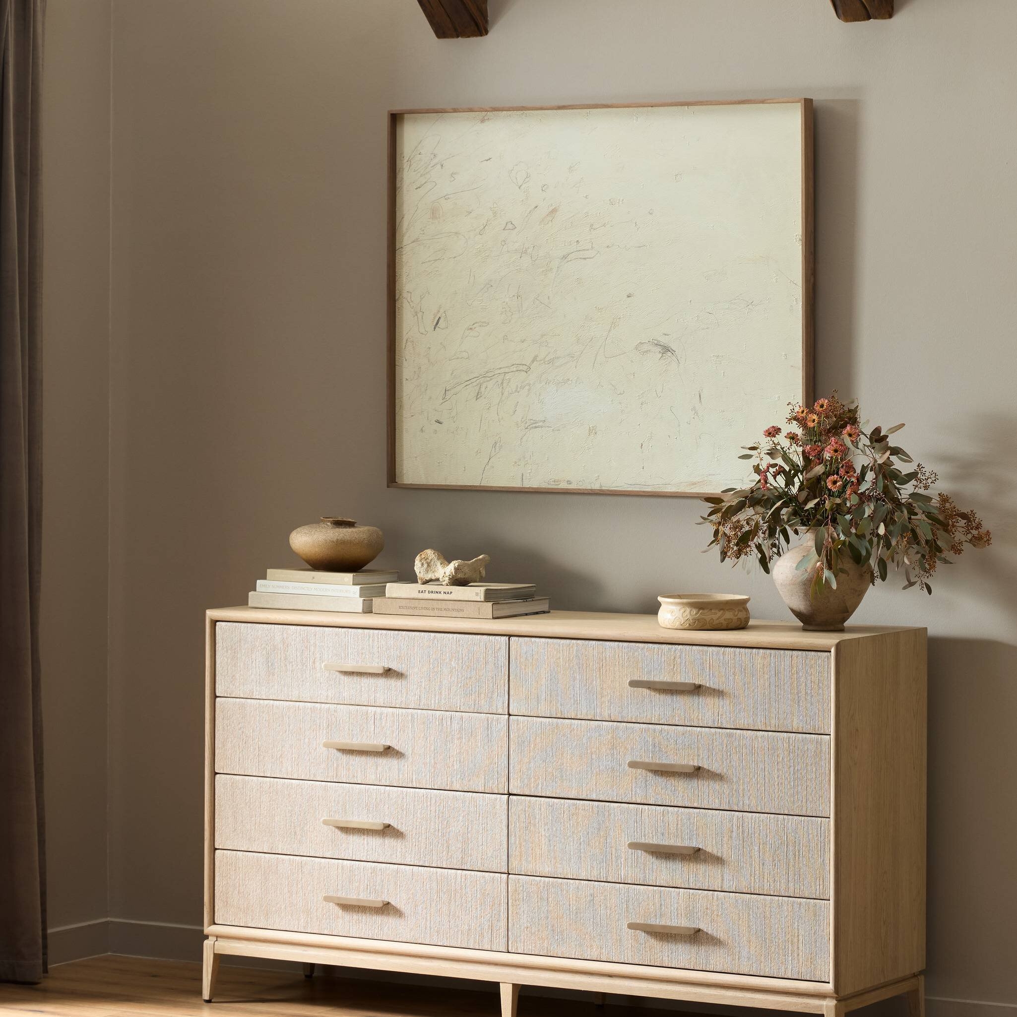 Song Of The Leaves by Tyler Guinn - Rustic Walnut Floater - Image 3