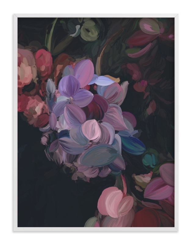 Midnight Petals Limited Edition Fine Art Print 1 - Image 0