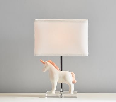 Ceramic Unicorn Lamp - Image 0