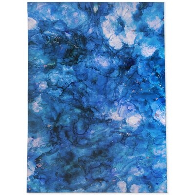 Luciele Abstract Blue Area Rug - Image 0