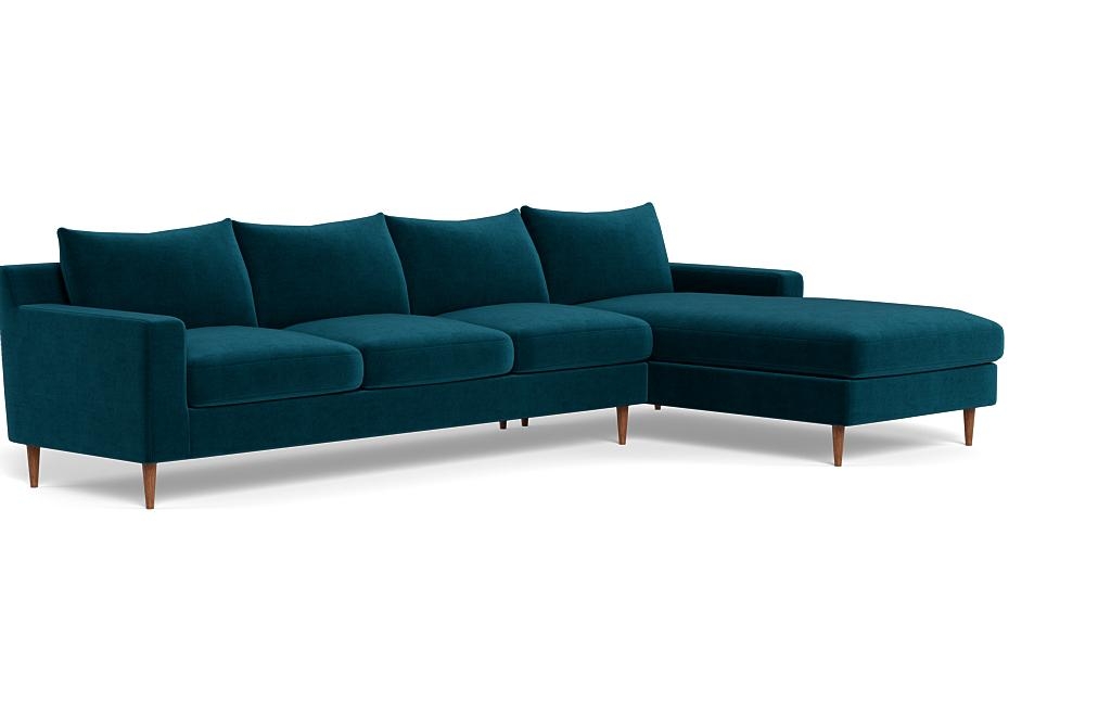 Sloan 4-Seat Right Chaise Sectional - Image 1