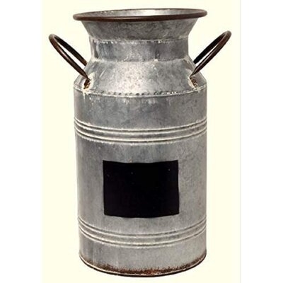 Hypoluxo Silver 15" Metal Table Vase - Image 0