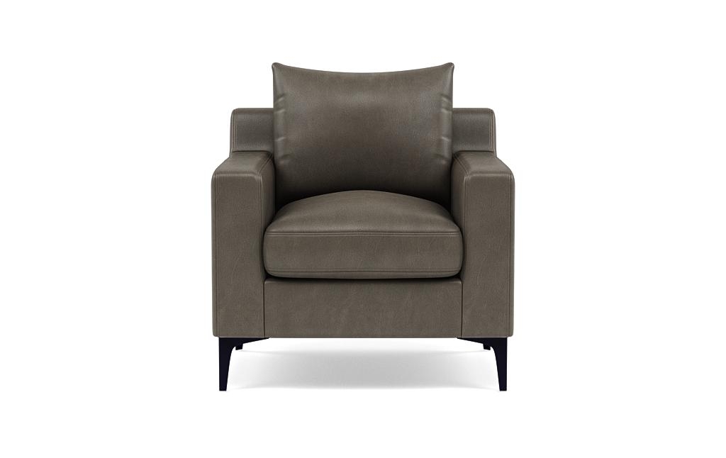 Sloan Leather Petite Chair - Image 0