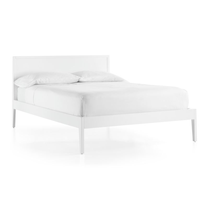 Ever Simple White Wood Kids Twin Bed - Image 8