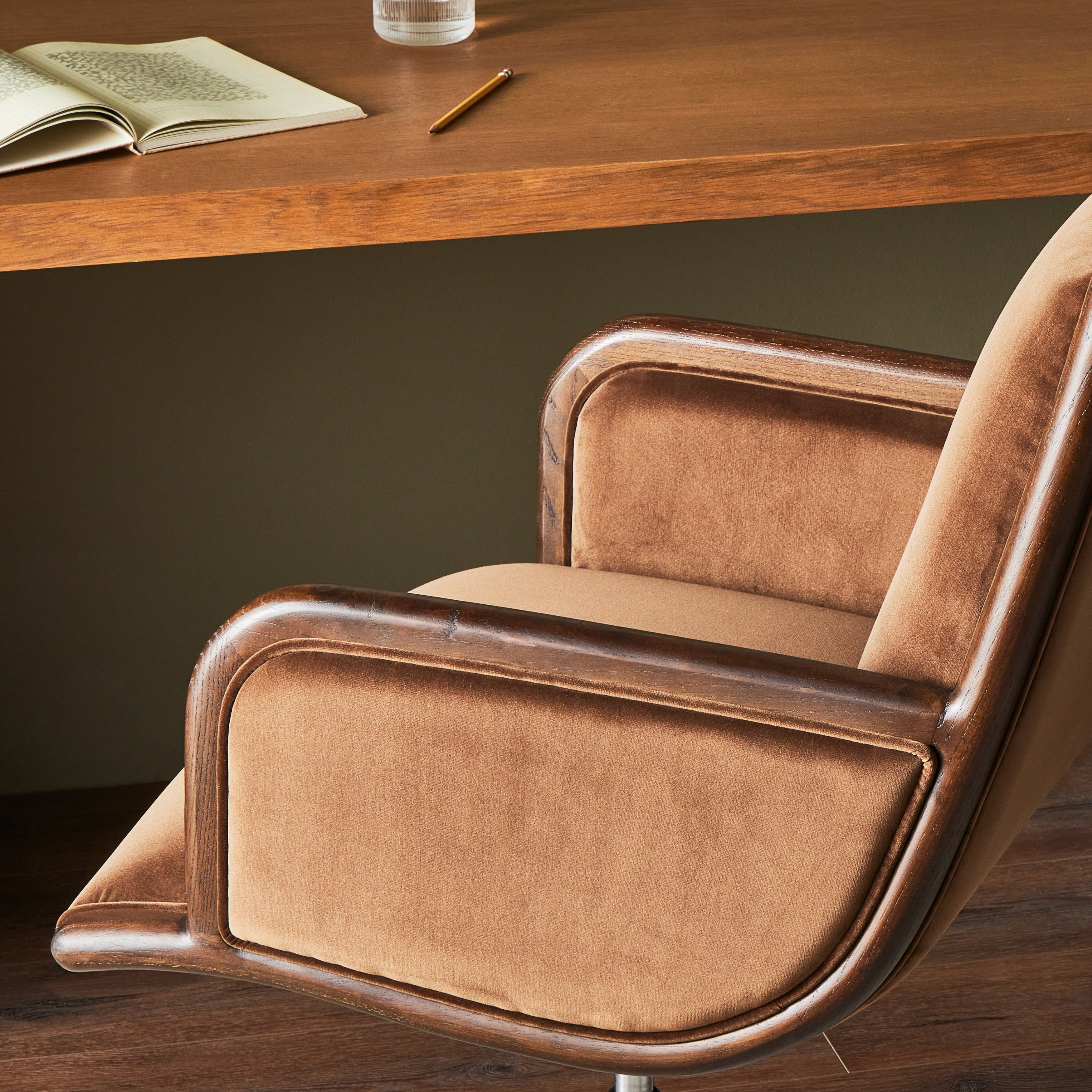 Samford Desk Chair-Sapphire Coco - Image 15
