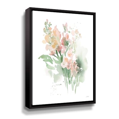 Vibrant Blooms I Gallery Wrapped Canvas - Image 0