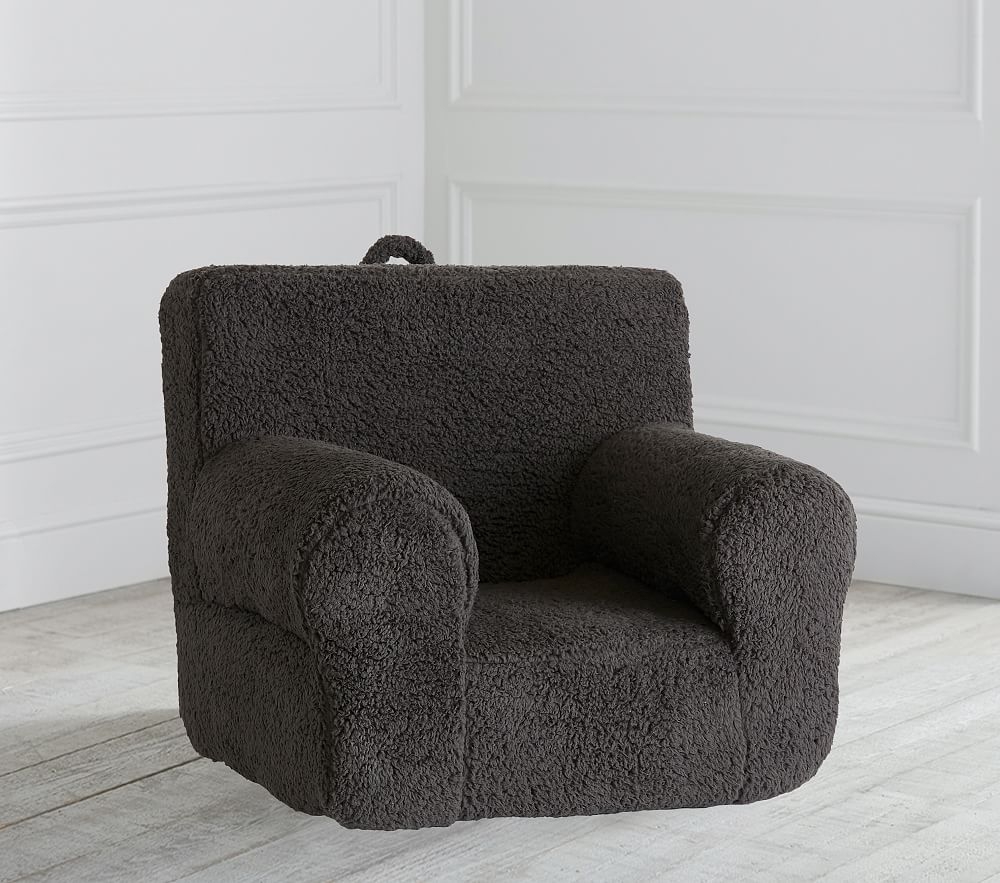 Charcoal Cozy Sherpa Anywhere Chair(R) - Image 0