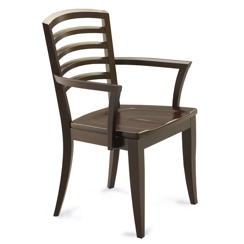  Peter Francis Solid Wood Dining Chair Color: Rockport - Image 0