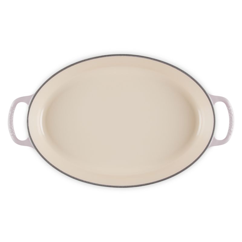 Le Creuset ® Signature 3-Qt. Shallot Enameled Cast Iron Oval Baker - Image 3