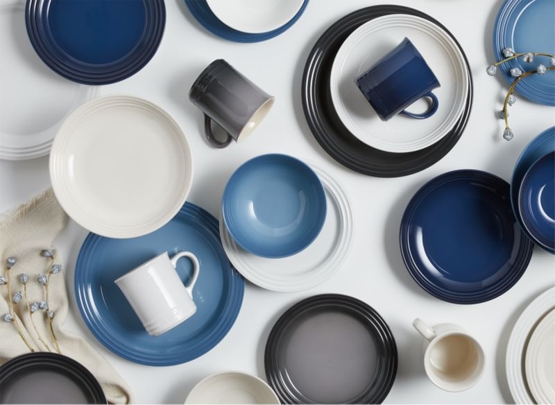 Le Creuset ® White Dinner Plates, Set of 4 - Image 1