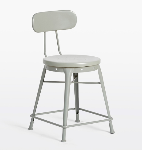 Cobb Table Stool with Back - Image 0