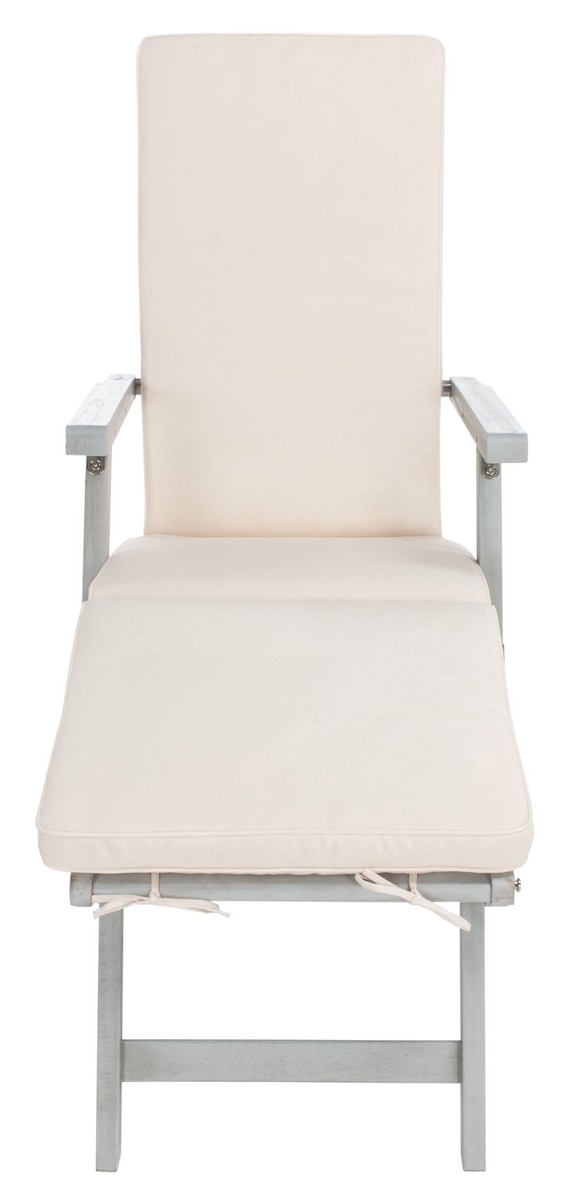 Palmdale Lounge Chair - Grey/Beige - Safavieh - Image 0