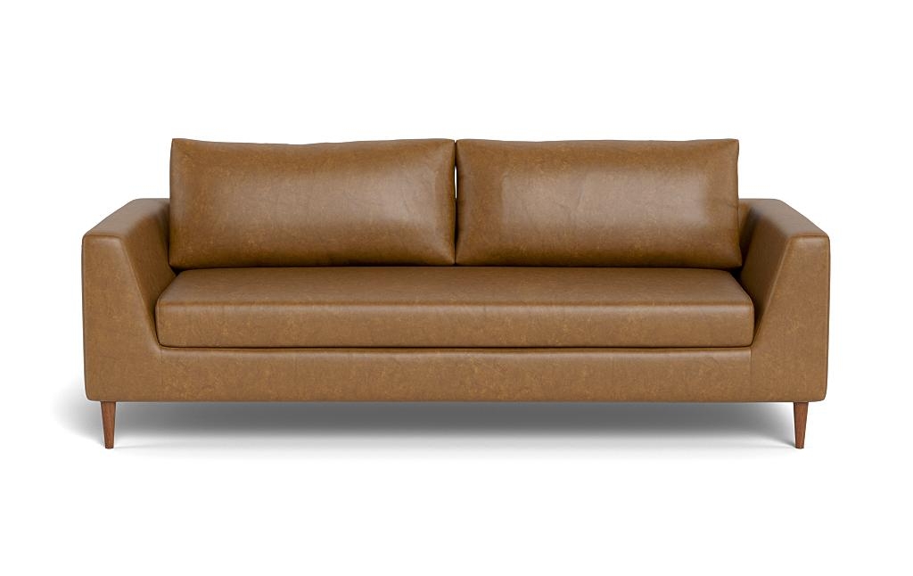 Asher 2-Seat Leather Sofa - Image 0