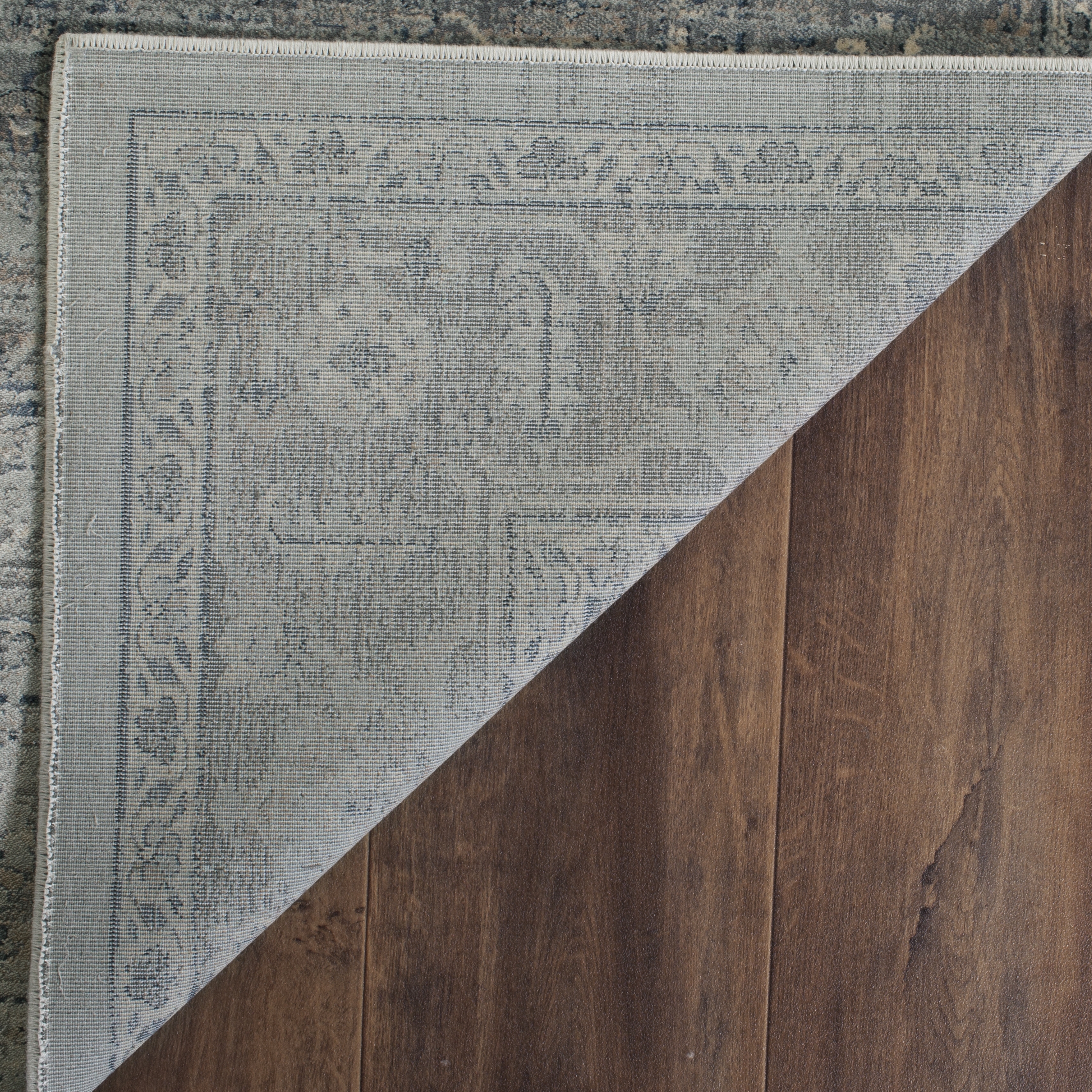 Arlo Home Woven Area Rug, VTG123-7662, Light Blue,  8' X 11' 2" - Image 2