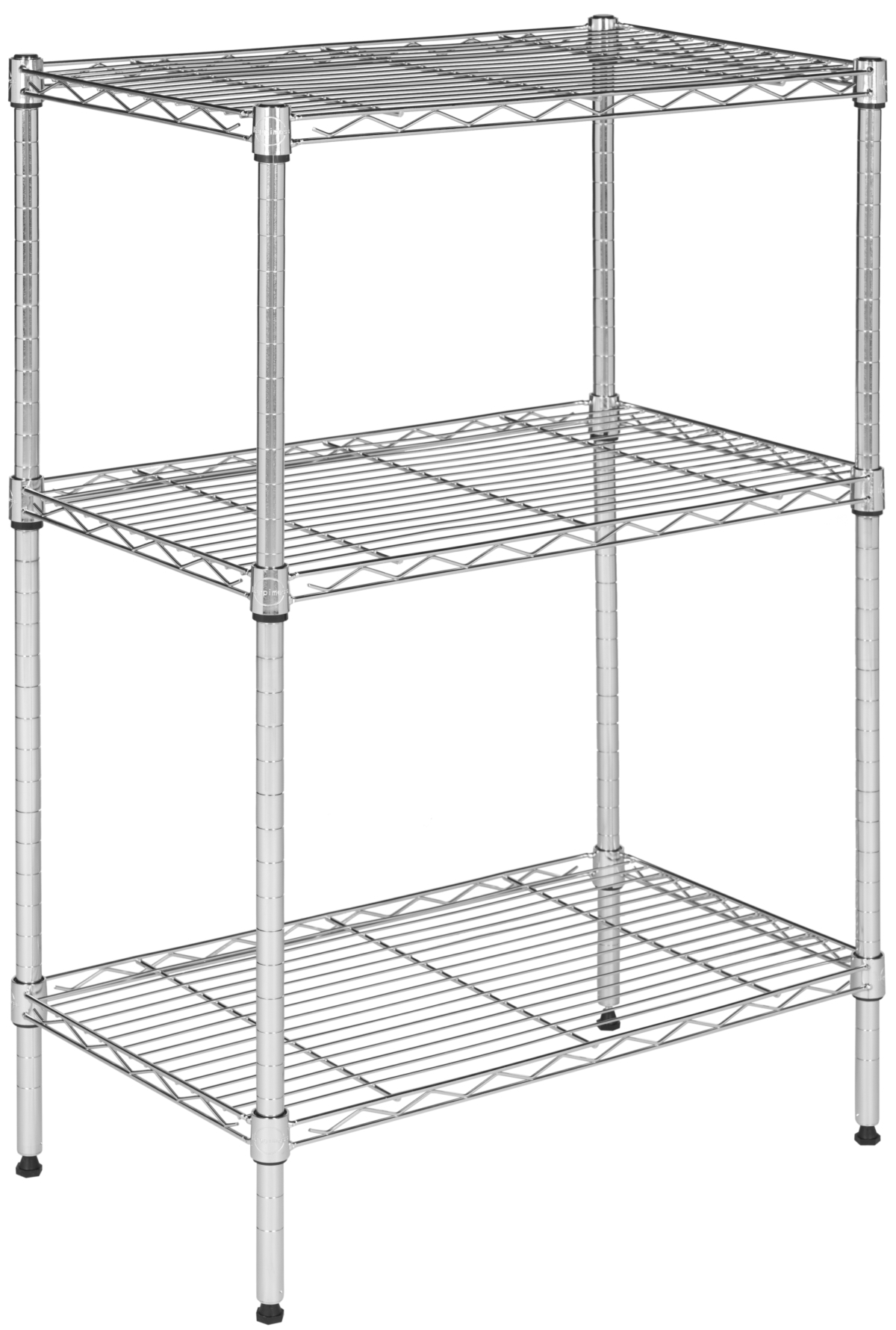Sierra Mini 3 Tier Shelf - Chrome - Safavieh - Image 3