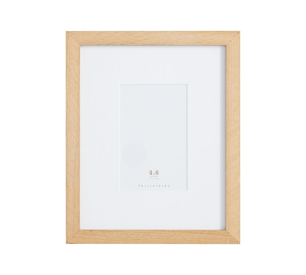Wood Gallery Single Opening Frame, 4" x 6", Natural - Image 0