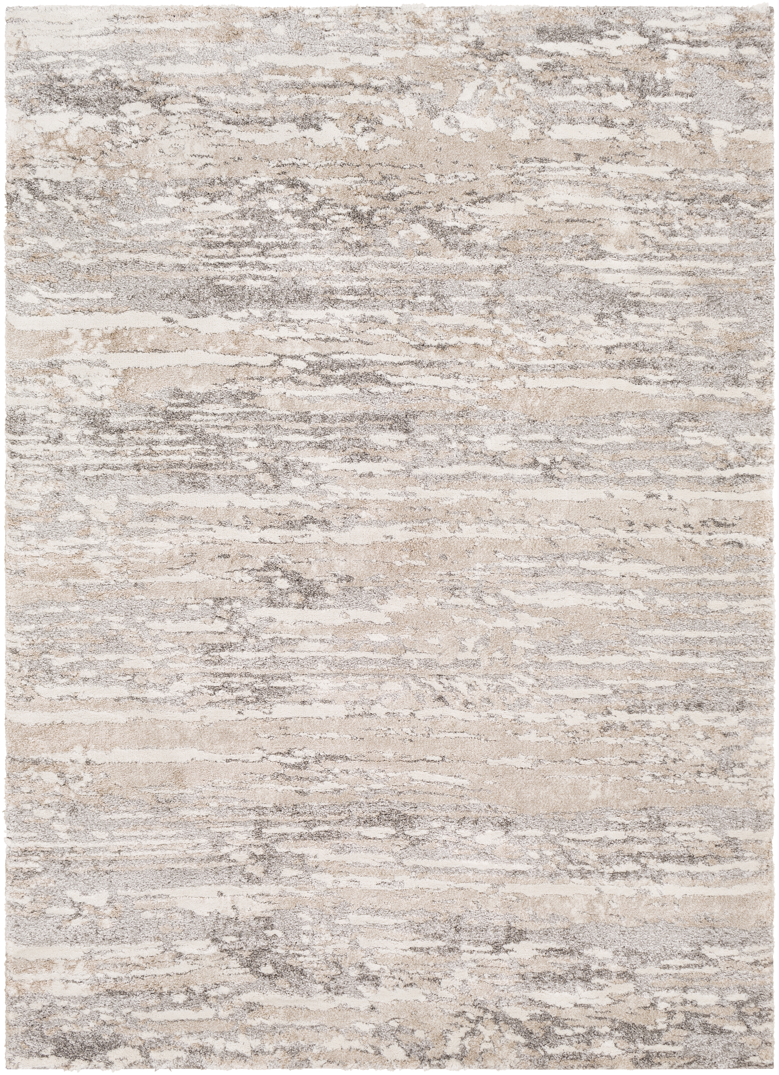 Venice Gray Indoor 7'10" x 10'2" Machine Woven Rug - Image 0