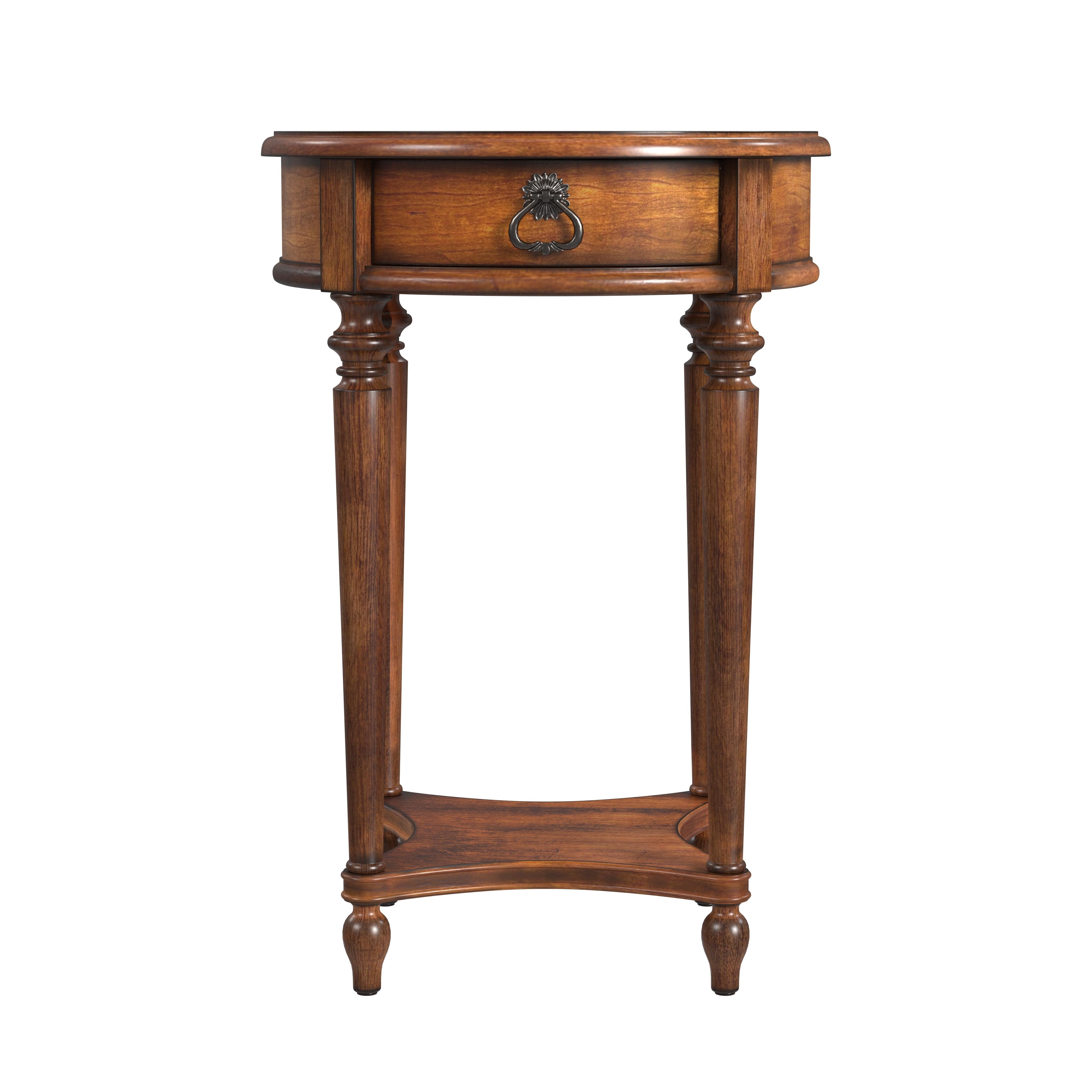 Jules Antique Cherry Side Table - Image 1