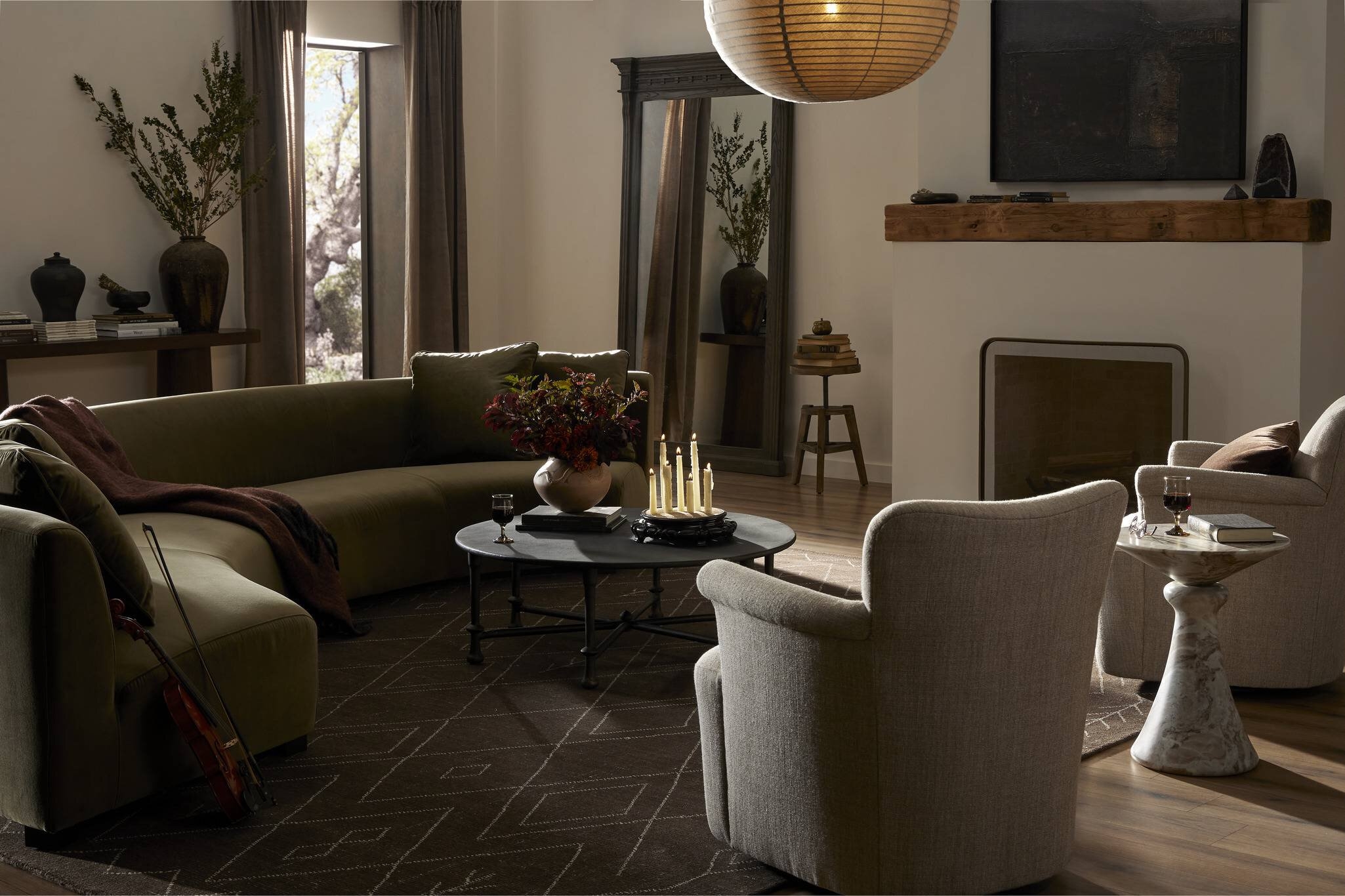 Connie End Table - Sawar Marble - Image 11