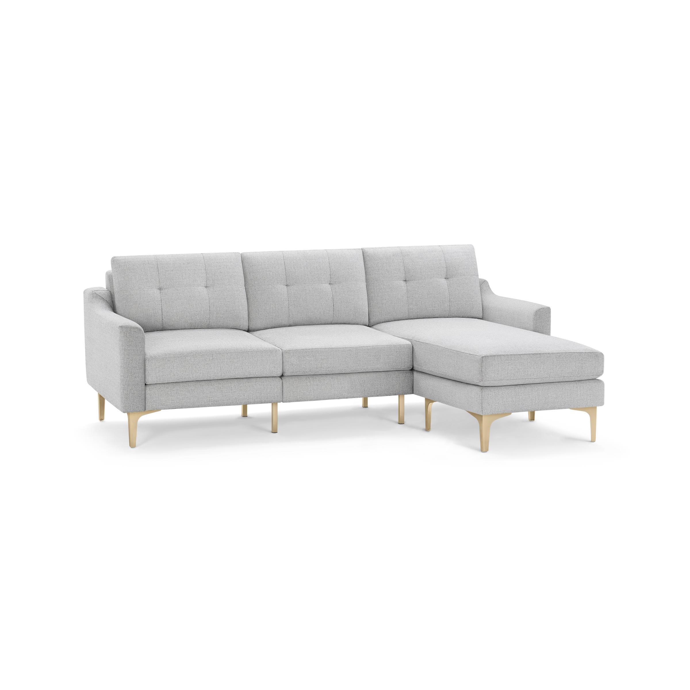 The Slope Nomad Sectional Sofa in Crushed Gravel - Image 0