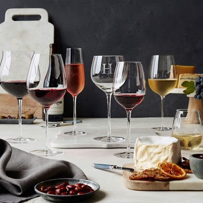 Williams Sonoma Reserve Stemless Chardonnay Wine Glasses, Set of 12 - Image 4